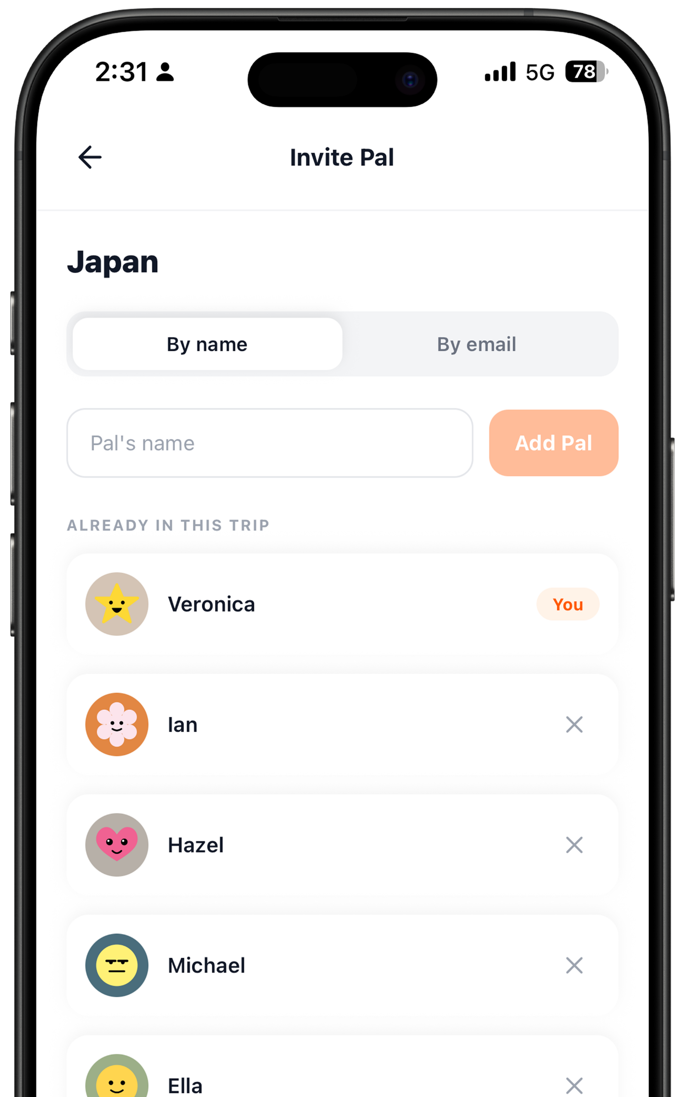 Share Trip Folders With Pals